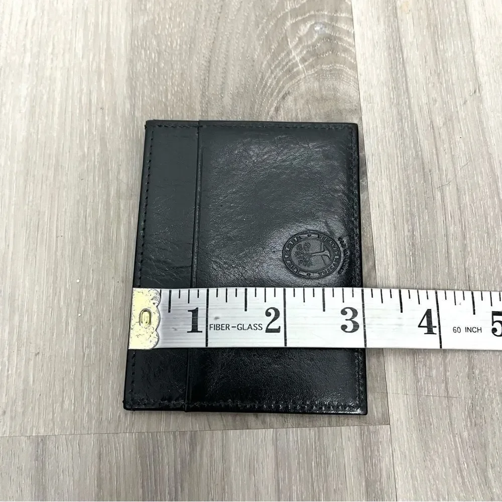 Levenger Black Leather‎ Slim Card Wallet